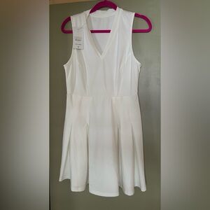 NWT Halara White Sleeveless Exercise Activity  Dress
